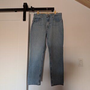 Everlane High Waist Straight Jeans